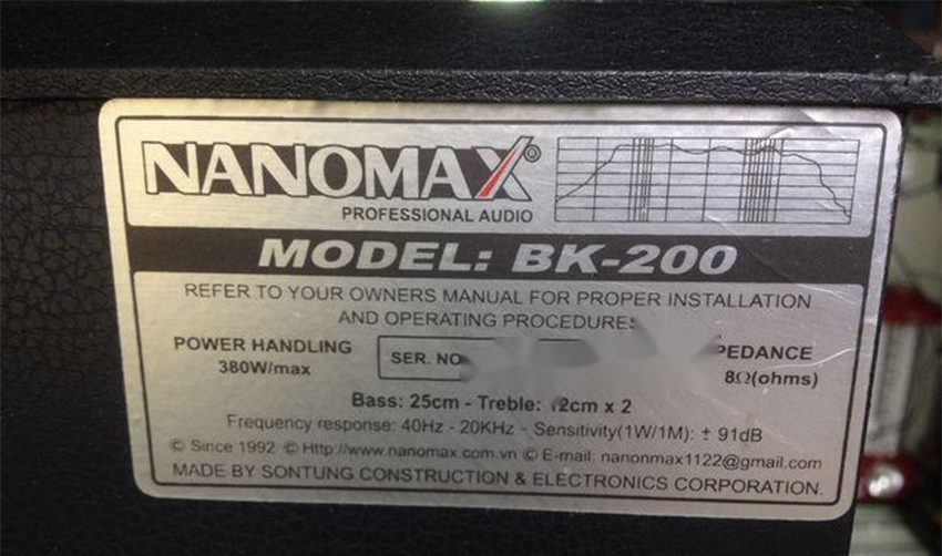 loa-nanomax-bk-200-1 Thông số kĩ thuật của loa nằm Nanomax BK-200