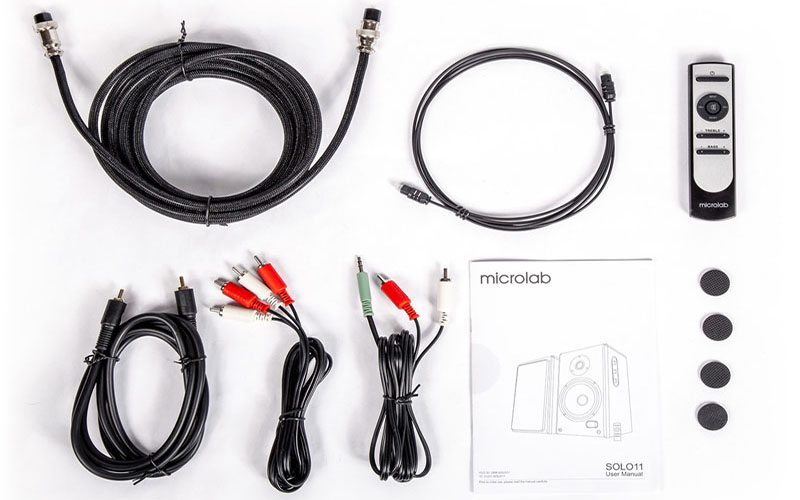 loa-vi-tinh-microlap-solo-11-3 Bộ phụ kiện của Loa vi tính Microlap SOLO 11