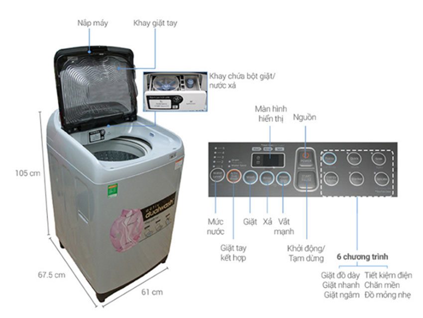 may-giat-cua-tren-samsung-wa90j5710sg-sv-2 Chi tiết của máy giặt cửa trên Samsung WA90J5710SG/SV