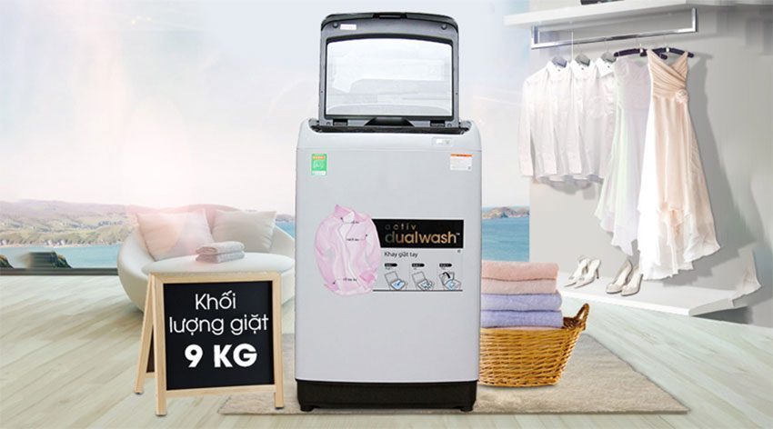 may-giat-cua-tren-samsung-wa90j5710sg-sv-3 Máy giặt cửa trên Samsung WA90J5710SG/SV với thiết kế khối lượng giặt lên đến 9 kg