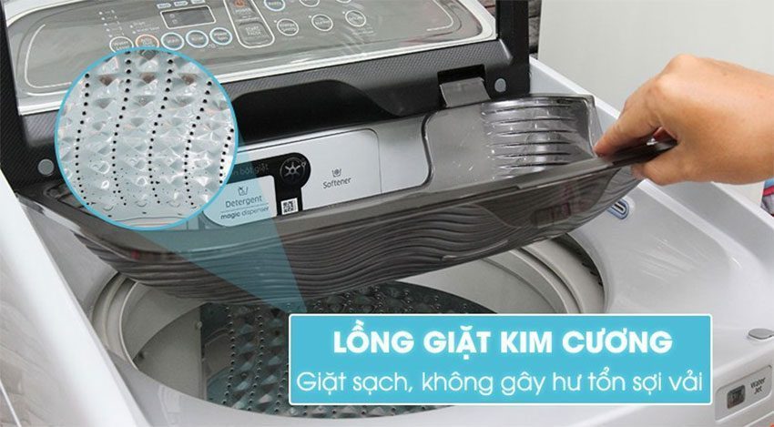 may-giat-cua-tren-samsung-wa90j5710sg-sv-4 Chất liệu lồng giặt của máy giặt cửa trên Samsung WA90J5710SG/SV