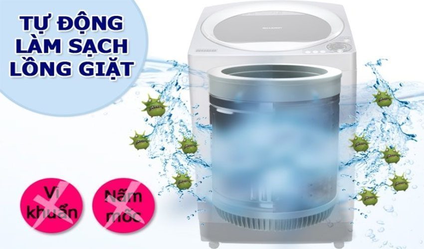 may-giat-cua-tren-sharp-es-u78gv-g-4 Tính năng của máy giặt cửa trên Sharp ES-U78GV-G
