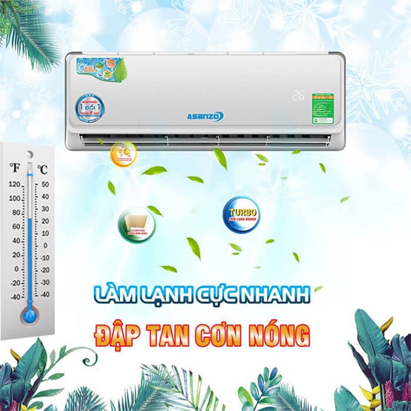may-lanh-inverter-asanzo-k09a-5 Chức năng của máy lạnh Inverter Asanzo K09A