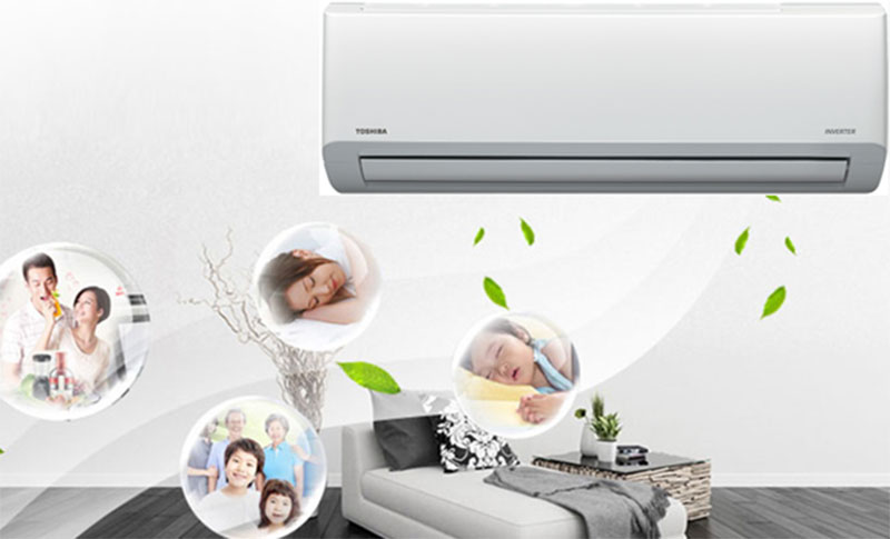 may-lanh-inverter-toshiba-ras-h10hkcvg-v-5 Chức năng của máy lạnh Inverter Toshiba RAS-H10HKCVG-V