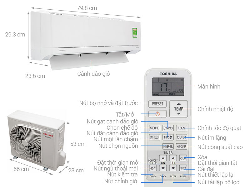may-lanh-inverter-toshiba-ras-h10x3kcvg-v-3 Chi tiết của máy lạnh Inverter Toshiba RAS-H10X3KCVG-V