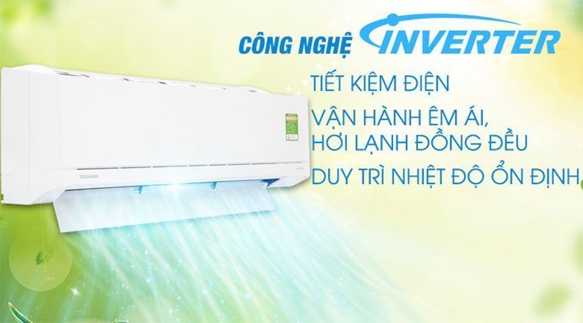 may-lanh-inverter-toshiba-ras-h10xkcvg-v-2 Công nghệ inverter của Máy lạnh inverter Toshiba RAS-H10XKCVG-V