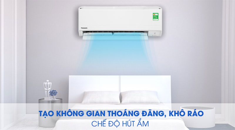 may-lanh-panasonic-cu-cs-n12wkh-8-5 Chế độ hút ẩm của máy lạnh Panasonic CU/CS-N12WKH-8