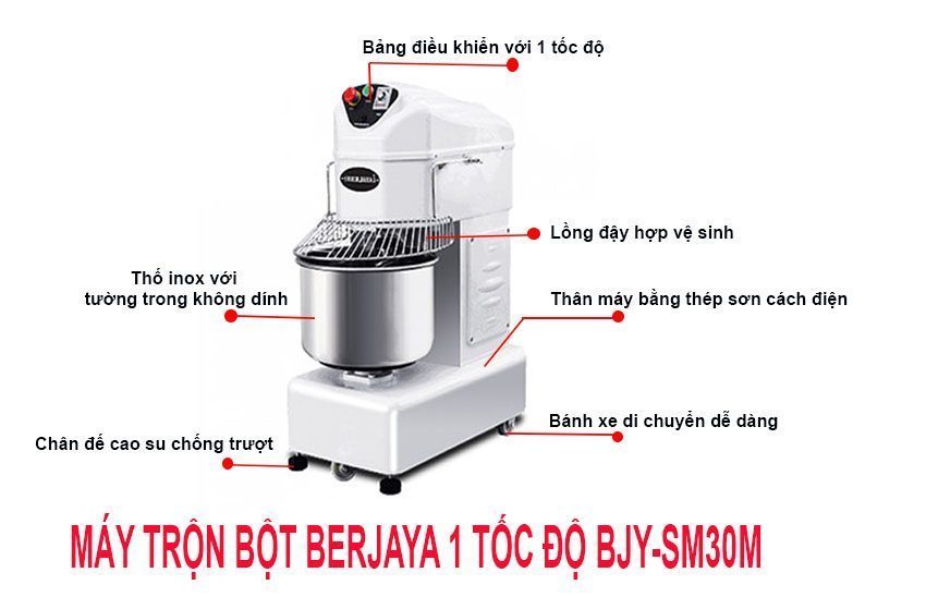 may-tron-bot-28-lit-berjaya-bjy-sm30m-2 Chi tiết của máy trộn bột 28L Berjaya  BJY-SM30M