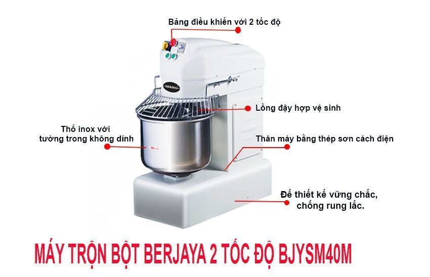 may-tron-bot-45-lit-berjaya-bjy-sm40m-3 Chi tiết của máy trộn bột 45L Berjaya BJYSM40M