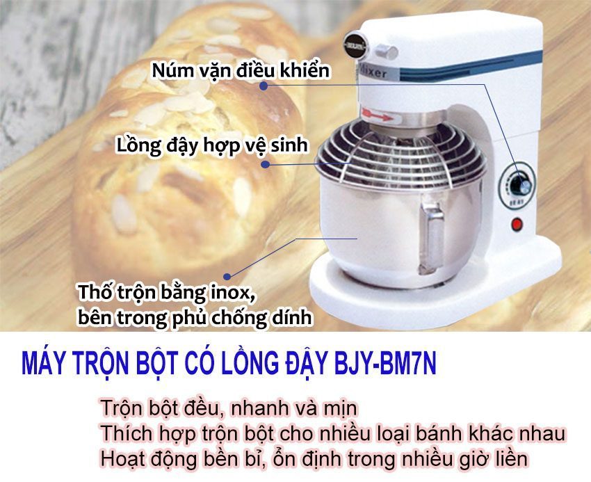 may-tron-bot-berjaya-bjy-bm7n-3 Chi tiết của máy trộn bột Berjaya  BJY-BM7N