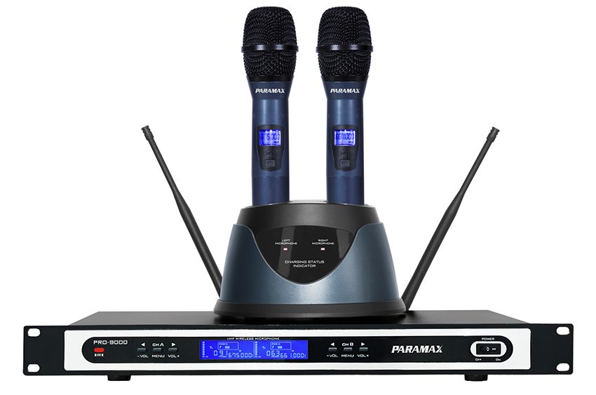 micro-khong-day-paramax-pro-9000-228129 Đế sạc của Micro không dây Paramax PRO-9000