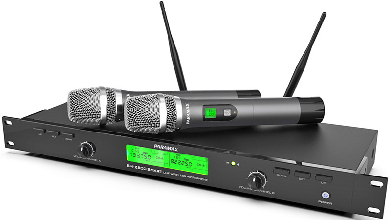micro-khong-day-paramax-sm-2500-smart-4 Micro không dây Paramax SM-2500 SMART