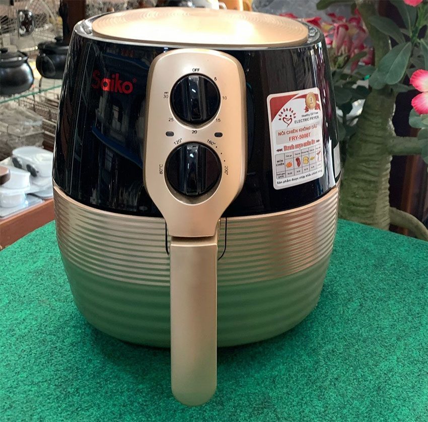 noi-chien-khong-dau-saiko-fry-5000t-7 Nồi chiên không dầu Saiko FRY-5000T