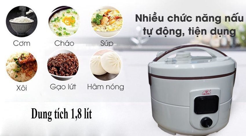 noi-com-dien-tu-dong-kim-cuong-1-8lg-n-8 Nồi cơm điện tự động Kim Cương 1.8LG-N đa chức năng nấu