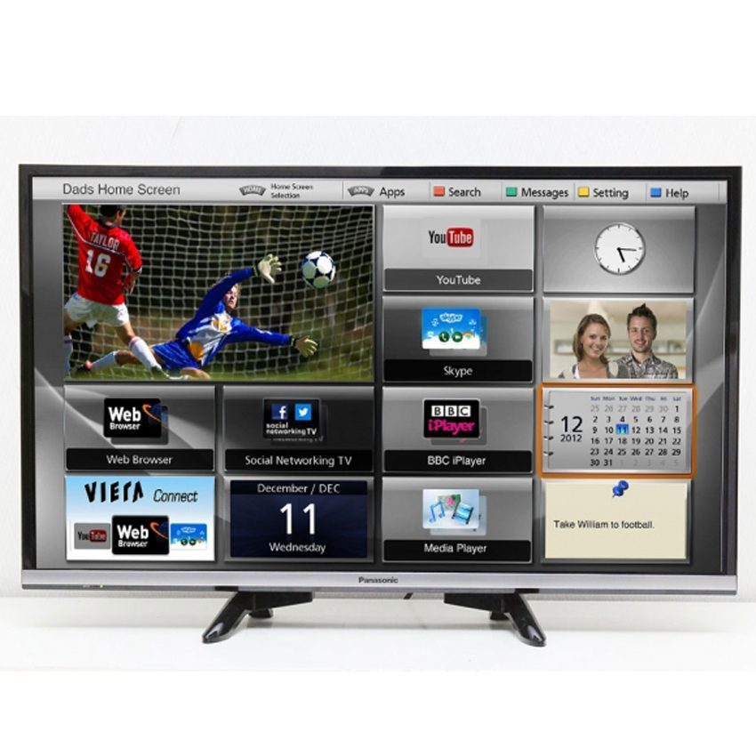 smart-tivi-panasonic-th-32d410v-3 Màng hình trước của Smart Tivi Panasonic TH-32D410V