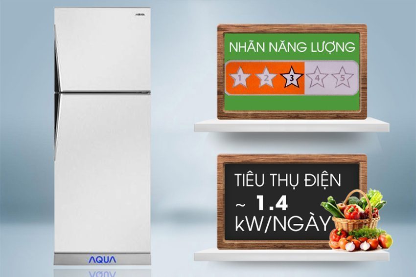 tu-lanh-aqua-aqr-s205bn-8 Tủ lạnh Aqua AQR-S205BN với nhãn năng lượng chất lượng cao