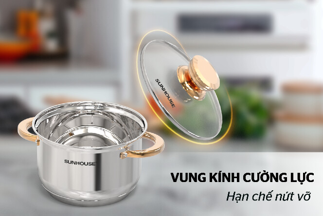 Bộ nồi 4 chiếc inox 5 đáy Sunhouse 24cm SHG789 9 1 SnnfJw