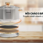 Bộ nồi 4 chiếc inox 5 đáy Sunhouse 24cm SHG789 7 1 gB3n74