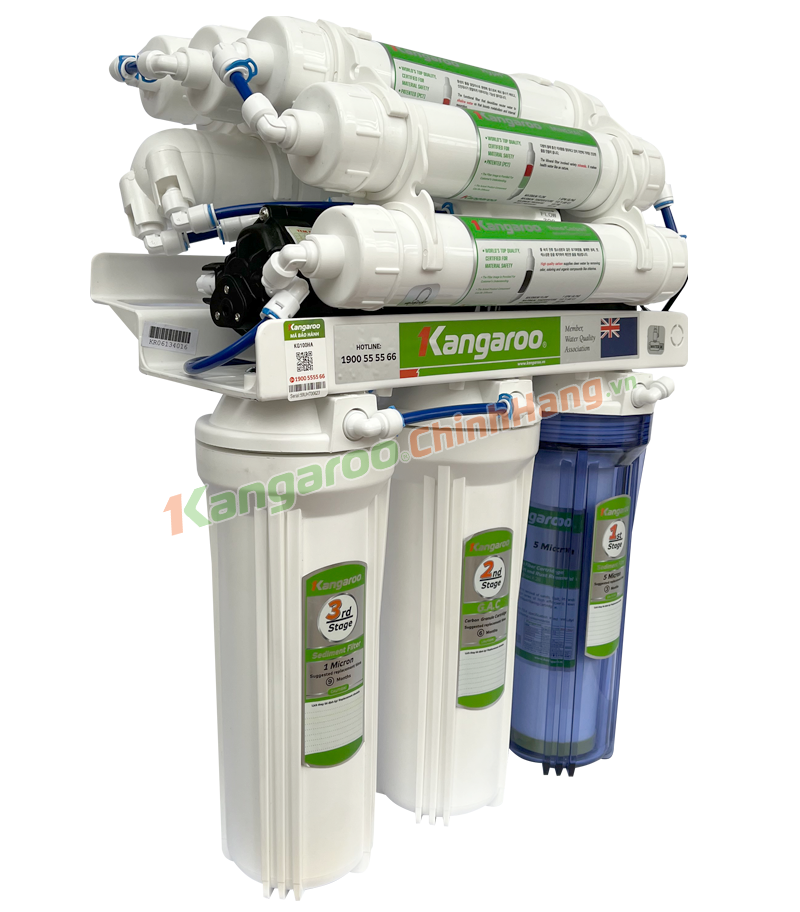 Máy lọc nước Kangaroo Hydrogen KG100HA Không Vỏ 4 May loc nuoc kangaroo hydrogen KG100HA KV 2