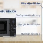 Lò vi sóng có nướng Panasonic NN-GM34NBYUE 24 lít 9 lo vi song panasonic nn gm34nbyue 24 lit638206905191517744